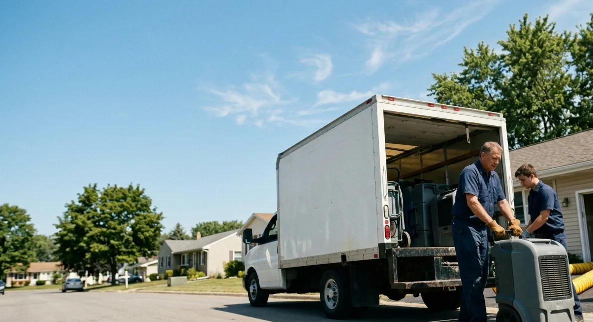 Water Damage Cleanup in North Olmsted, OH near me